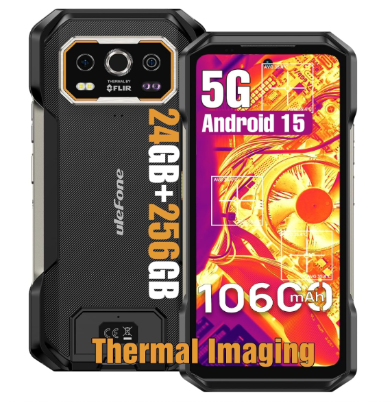 10600mAh Akku, 6.78 Zoll FHD+ 120Hz mit Wärmebildkamera